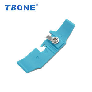 Placa de presión de plástico azul para máquina overlock Tbone 747, para equipos de procesamiento de prendas - Product Image 5