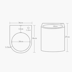 Bar de salle de bain d'hôtel moderne KTV Bain de <span class=keywords><strong>bouche</strong></span> ivre Mural en acier inoxydable 304 Induction Vomiting Basin - Product Image 6