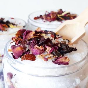 NATTH ODM Huile essentielle de <span class=keywords><strong>rose</strong></span> himalayenne biologique Bain thermal <span class=keywords><strong>Eau</strong></span> salée pour le corps Soins de la peau <span class=keywords><strong>D</strong></span>étente 50g - Product Image 2