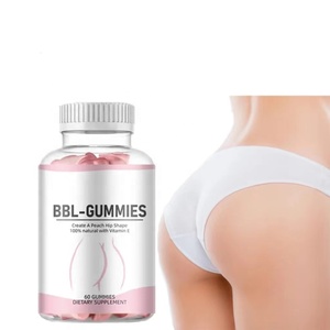 Gummies BBL pour femmes à base d'herbes naturelles de haute qualité, pour le rehaussement et l'agrandissement des fesses, et le raffermissement des hanches - Product Image 1