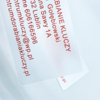 Carte de visite personnalisée en PVC transparent givré, impression offset holographique unique, logo en relief numérique, étiquette magnétique NFC/ID/VIP