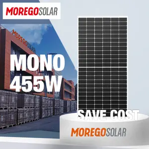 중국 태양 에너지 패널 공급 업체 Moregosolar monocrystalline 440W 445W 450W 455W 460W 태양 전지 패널 지붕 최고의 비용