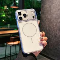 Haute qualité multicolore même pour iPhone étui TPU PC fort étui de téléphone magnétique étui de téléphone portable pour iPhone 17 Air Pro Max