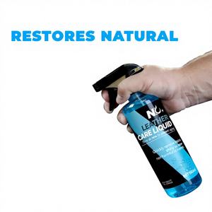 Kit de Cuidado Interior para Autos NC, Limpiador y Acondicionador de Cuero, Líquido Multiusos para el Cuidado del Cuero, Sin Residuos, Restaura el Brillo, Previene - Product Image 1