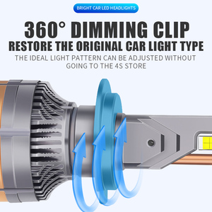 Relyus <span class=keywords><strong>V85</strong></span> phares de voiture LED H7 H11 9005 H4 H1 ampoules de phares Super lumineuses Canbus 3000K 4300K 6000K phares d'automobile led - Product Image 3