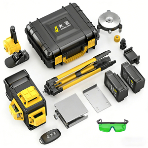 Suministro de Fábrica 360 °   Kit de Nivel Láser de Líneas Cruzadas, Nivel Láser Autonivelante con Trípode y Control Remoto para Renovación del Hogar - Product Image 2