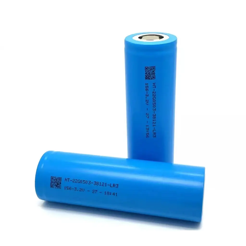 High capacity 38121 lfp cylindrical battery steel shell Rechargeable Lithium-ion Cell 3.2V 15000mAh cell battery double safety