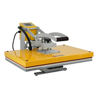 Magnetische Halbautomatische 40*60cm Transferpresse für T-Shirts Anpassbare Industrielle Textildruckausrüstung