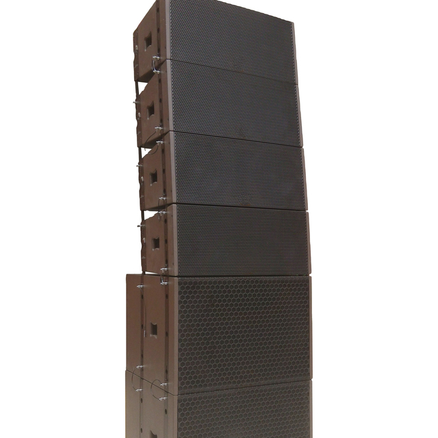 Ultra-Light 21kg Dual 10-Inch Line Array, 2 Way Design for Touring and Live Events - LA2210P