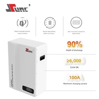 Système de stockage d'énergie solaire transfrontalier 51,2 V 100 Ah 5 kWh avec batterie LiFePO4, modèle SCAE-A-51.2-100, à haute capacité de stockage