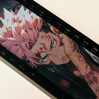 Tableau en acrylique haute transparence style dessin animé pour cartes postales, idéal pour les fans d'anime
