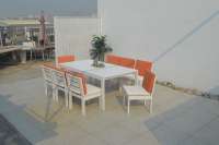 Ensemble de chaises de table de style moderne et durable pour salle à manger, cour, parc, hôtel, école, chambre à coucher, meubles confortables pour entrepôt