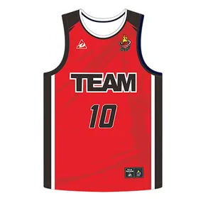 Nouveau design personnalisé de maille en polyester de haute qualité cousue par sublimation maillots uniformes de basket-ball pour hommes