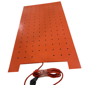 115V 230V 300W 500x900mm Flexible Silicone Rubber Dehumidification Heating Mat For <b>Floors</b> Drying - Product Image 4