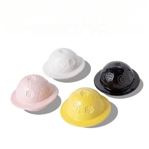 Guci Kremasi Hewan Peliharaan Keramik Berpinggiran Emas, Ringan dan Mewah, Wadah Abu Hewan Peliharaan, Wadah Kenangan Kucing dan Anjing - Product Image 6