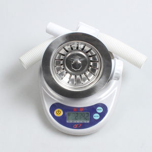 Colador de fregadero de cocina, colador de <span class=keywords><strong>doble</strong></span> taza, filtro giratorio, Red de acero inoxidable XK348, desagües pulidos de alta calidad de 1,5 pulgadas - Product Image 5