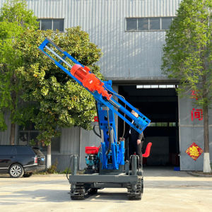 Niedriger Preis Großhandel kleine hydraulische Tunnel bohr anlage Bergbau das Loch Crawler Wasser brunnen bohr gerät - Product Image 2