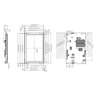 Módulo de pantalla de 5 pulgadas Rockchip Placa de control principal Android altamente integrada 800*480 1280*720 pantalla de visualización de alta definición