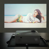 Projecteur intelligent de cinéma maison FCC CE PSE Rohs, portable, 4K et HD 1080P, projecteurs LED LCD à courte focale