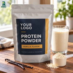 Proveedor OEM ODM de Proteína Halal de Marca Privada con Diseño de Logotipo y Empaque Personalizados para Marcas de Nutrición - Product Image 1