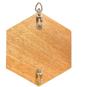 Maison d'abeilles, ruche d'abeilles en bois naturel faite à la main enduite de cire pour l'eau - Product Image 3