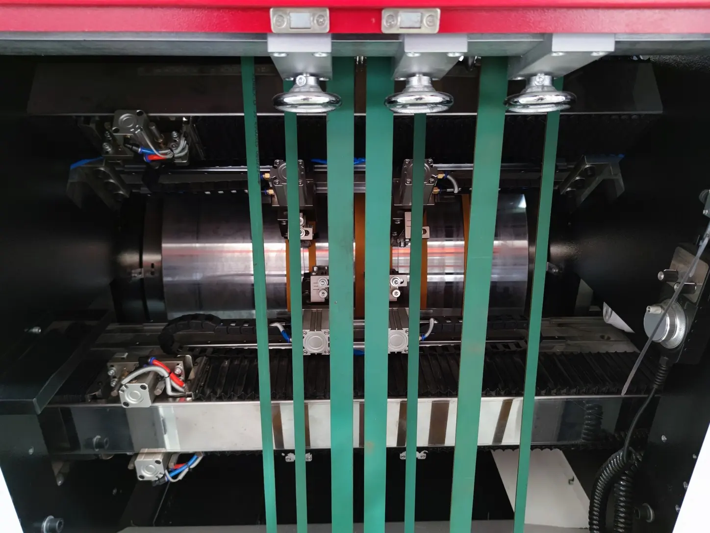 SAILI çift yönlü CNC hediye kutusu yapma özel kağıt V kanal açma makinesi