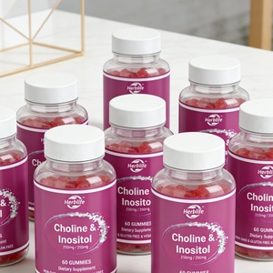 Compléments Alimentaires OEM d'Usine : Inositol Choline Bitartrate en Gommes/Capsules/Poudre pour l'Équilibre Hormonal – Gommes de Myo-Inositol - Product Image 5