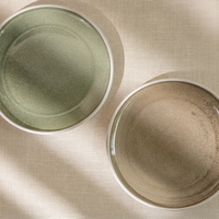 Ensemble de vaisselle en céramique EKA Minimalist Macaron Color, compatible lave-vaisselle et micro-ondes, assiettes pour steak, pâtes et petit-déjeuner