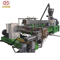 Extrudeuse à double vis co-rotative Poudre de craie PE PP/Talc/CaCO3/Na2SO4/Tio2 Remplisseur de plastique HDPE LDPE Master Batch Machine
