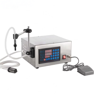 Petite machine de remplissage automatique CNC pour papier, pour Baijiu, essence, <span class=keywords><strong>vinaigre</strong></span>, 220V, pour l'emballage de boissons, matériaux plastiques, remplissage de jus - Product Image 1