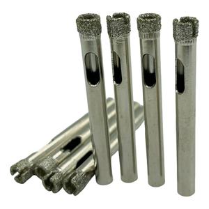 Brocas de diamante electrochapado XBM de 5 mm con núcleo hueco, 150 mm de longitud, para abrir agujeros en vidrio y azulejos cerámicos - Product Image 4