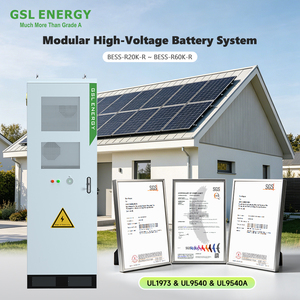Batería de Almacenamiento de Energía GSL ENERGY con Certificación Estadounidense 9540 60KWh, Sistema de Refrigeración por Aire, Conexión a Red/Aislada de la Red, Batería Solar Industrial - Product Image 4