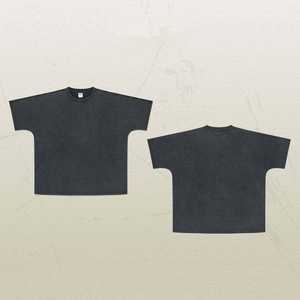 Camisetas Unisex Extra Grandes de 275 g/m², 100 % Algodón, con Logotipo Personalizado, de Alta Calidad, para Hombre, de Manga Corta, Tejido de Punto, Diseño Estampado, Venta al por Mayor - Product Image 2