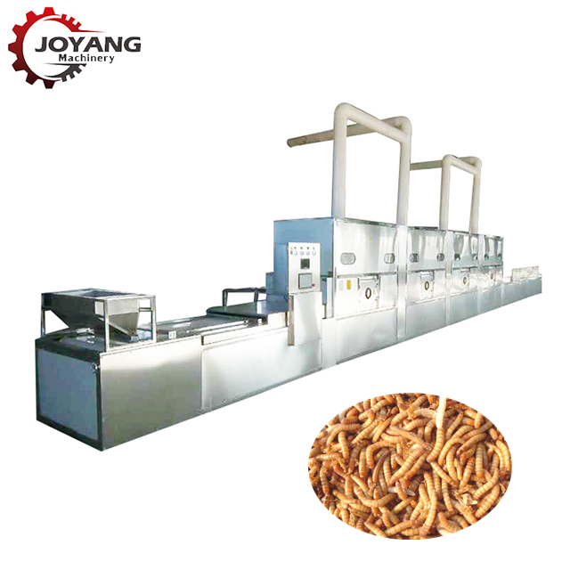 Аппарат для сушки черных личинок солдат, микроволновое промышленное оборудование для сушки