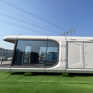 Casa moderna e futuristica Mobile della capsula dello spazio prefabbricata più venduta - Product Image 1