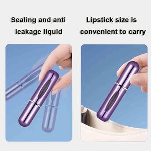 Nước Hoa Phun Chai 5Ml Du Lịch Túi Parfum Quà Tặng Tái Sử Dụng Rỗng Mini Dưới Refillable Nhôm Atomizer - Product Image 4