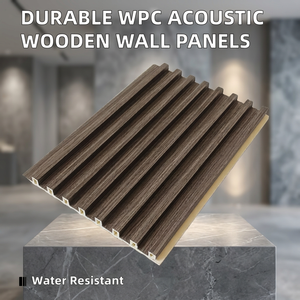 Panneaux muraux en bois rainurés 3D modernes avec décor et textures en bois pour murs intérieurs, imperméables et faciles à installer - Product Image 6