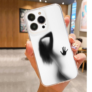 เคสโทรศัพท์มือถือ TPU นิ่มพิมพ์เงารูปเด็กผู้หญิงที่สวยงามสำหรับ iPhone 11 12 13 14 15 16 17 PRO <span class=keywords><strong>MAX</strong></span> <span class=keywords><strong>AIR</strong></span> - Product Image 1