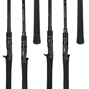Canna da Pesca Takuma Monster Carbon ad Azione Rapida per Lanci Lunghi, Pesca alla Carpa, Peso Esca 8-10kg, Canna da Baitcasting per Laghi e Fiumi - Product Image 1