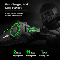 Auriculares Inalámbricos para Casco de Motocicleta FreedConn KY con Reducción de Ruido y Batería de Larga Duración