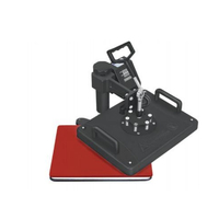 Presse à Chaud Manuelle Multicolore 15-en-1 avec Transfert par Sublimation pour Tasses, T-shirts, Assiettes, Casquettes, Tapis de Souris - 110V-220V