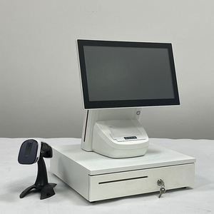 Máquina de facturación de pantalla dual <span class=keywords><strong>Pos</strong></span> todo en uno táctil capacitiva de 15,6 pulgadas Android / Windows con sistema <span class=keywords><strong>Pos</strong></span> de impresora de recibos - Product Image 6