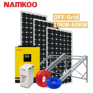 Nuovissimo sistema solare 10 Kw Off Grid costruito In MPPT Controller solare 10 Kw sistema Off Grid