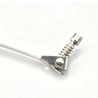 Collier de serrage rapide en acier inoxydable KEYFOSS 64 mm Diamètre intérieur max. 12,6 mm Levier réversible Métrique Garantie 1 an