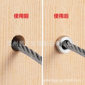 Juego de 50 Tapas para Cables de Acero Inoxidable Eda 316 con Brocas para Protección de Terminales - Product Image 4