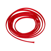 Funda Trenzada Expandible de PET, Funda Flexible para Cables, Tubo de Malla para Gestión de Cables de PC y Protección de Cables