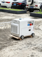 Leiser Elektrostart Luftgekühlter 5kW 6kW 7kW 8kW 9kW Dieselgenerator