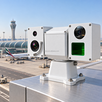 Caméra PTZ thermique longue portée pour la surveillance extérieure des aéroports et des aéroports régionaux