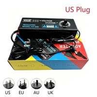 Adaptateur d'alimentation CC universel fiable de haute qualité 3-12V 10A 120W avec prise US 50/60Hz pour réfrigérateur portable de voiture - Vente chaude