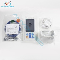 Amydi-med Capteur de SpO2 à pince gris Oxymètres de pouls vétérinaires pour chien chat cheval animaux
